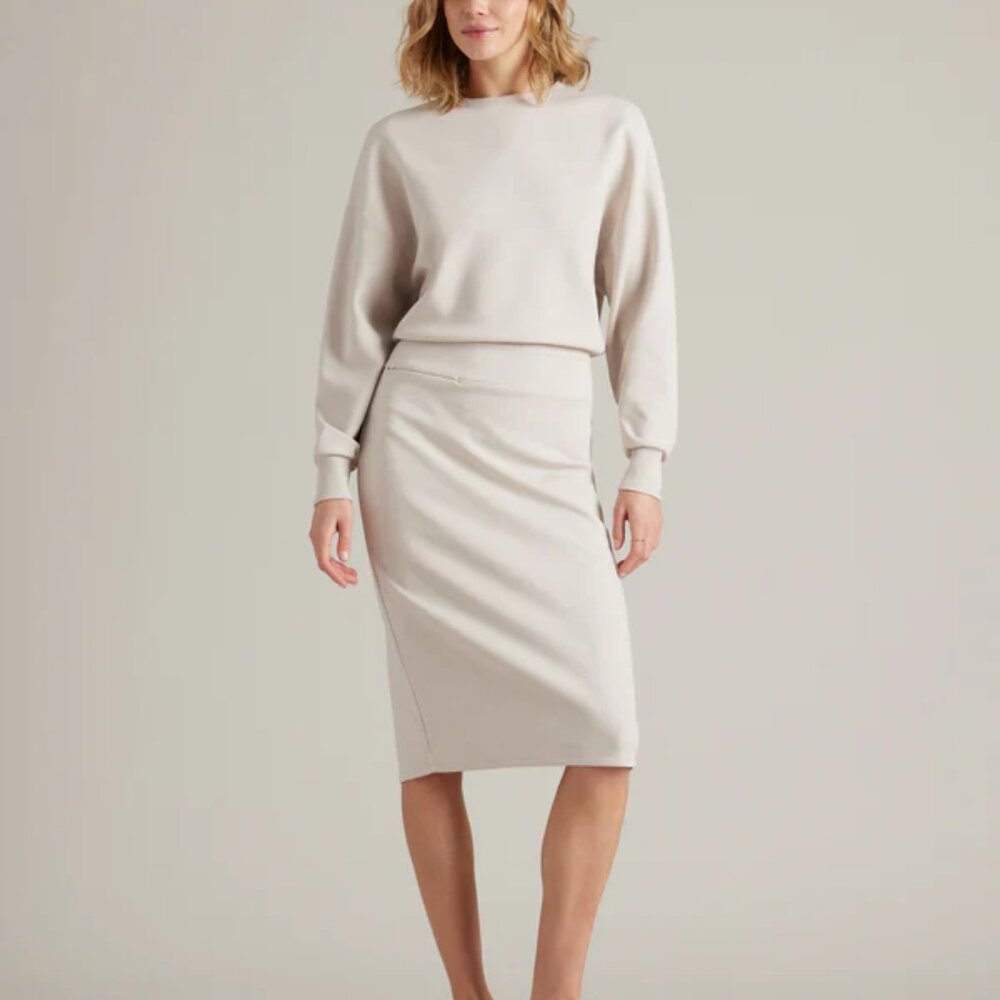 Rhone Cream "sand" Midi Dress- perfect for travel